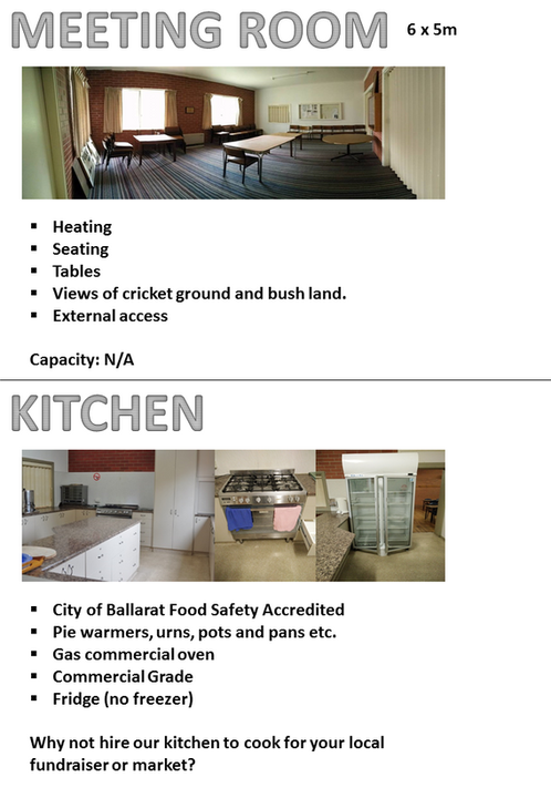 Hall facilities, page 2